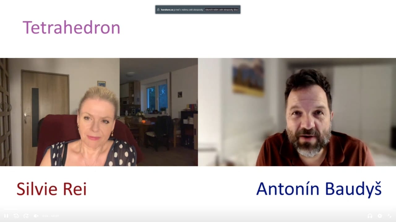 On-line setkání s Antonínem Baudišem.